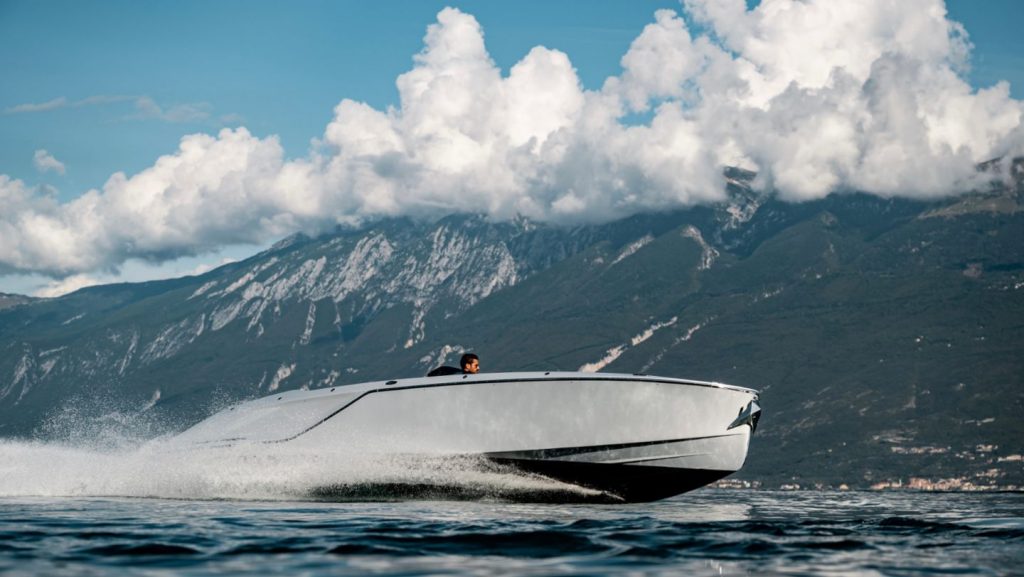 Porsche & Frauscher High-Speed Electric Boat Fantom Air